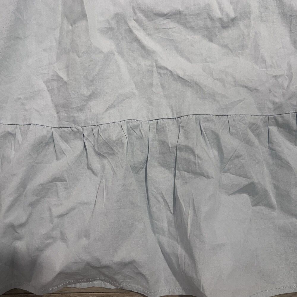 NEW Sim & Sam Dress Light Blue Puff Short Sleeve Babydoll Cottagecore M Medium - Picture 9 of 9